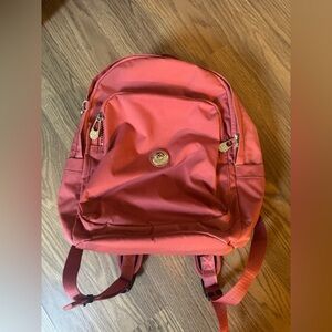 Kipling Coral Backpack